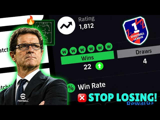 Reach Division 1 🔥 OP 4-2-2-2 Long Ball Counter Formation eFootball 2027 | Best Formation eFootball