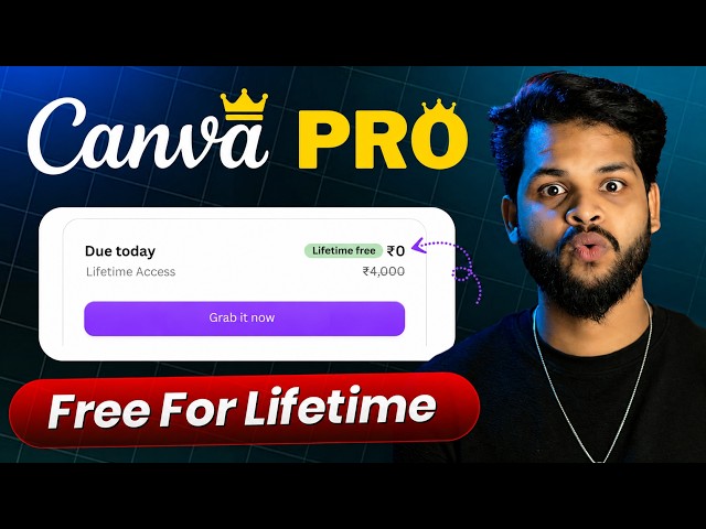 Canva Pro for Free For Lifetime Access