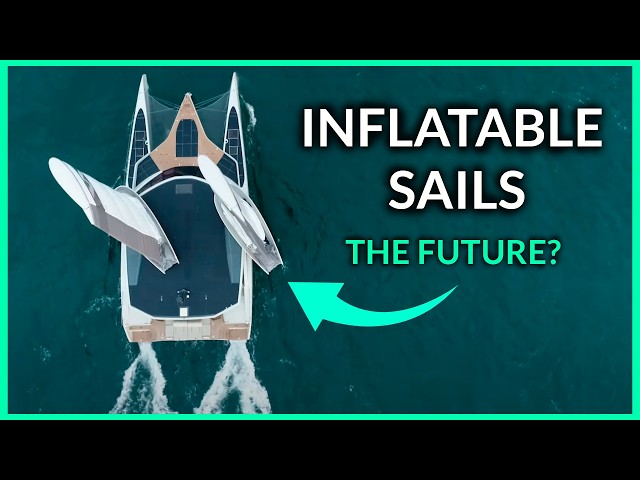 🟢🔴 Velas Inflables: Catamarán MODX-70 y Aeroforce, ¿el futuro de la navegación?
