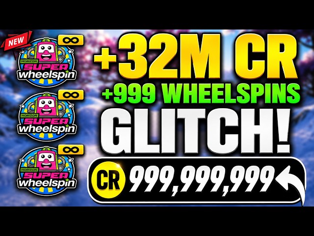 *DO ASAP!* NEW FH6 CODE!✅Wheelspins Farm Glitch! Credits Farm Glitch fh6/FH6 Glitches/AFTER PATCH