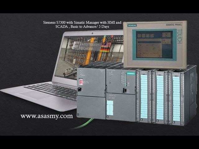 Siemens PLC & HMI Training (S7-1200 / S7-1500 & S7-300) with HMI & SCADA) , Day 4