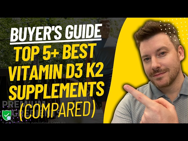 TOP 5 BEST Vitamin D3 K2 Supplements - Vitamin D3 K2 Supplement Reviews (2026)