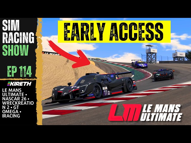 Le Mans Ultimate 1.4 Update! Plus Joker Controversy, New Moza Gear (Sim Racing Show EP 114)