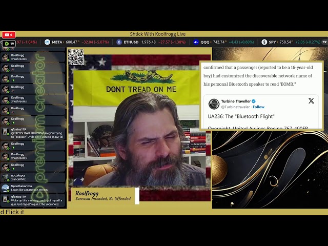 Shtick With Koolfrogg Live