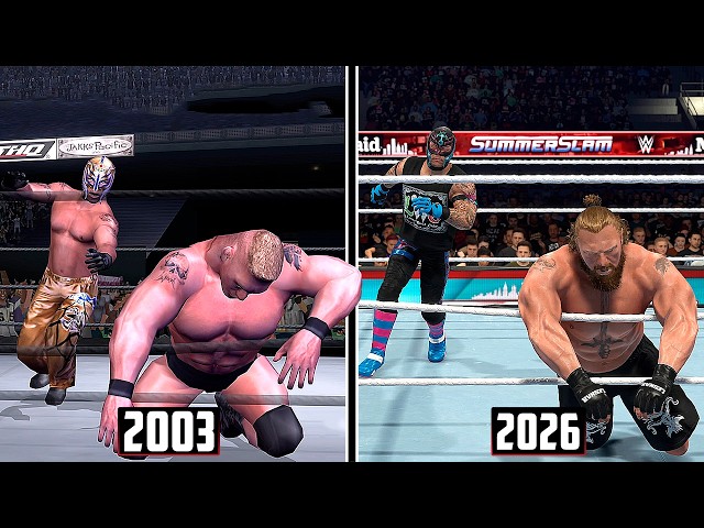 ¡La evolución del 619 en los juegos de la WWE! (WWE Wrestlemania XIX - WWE 2K26)