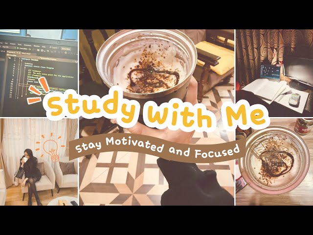 PRODUCTIVE Study VLOG Computer Science Student | Study, CS Projects, Coffee, Skincare