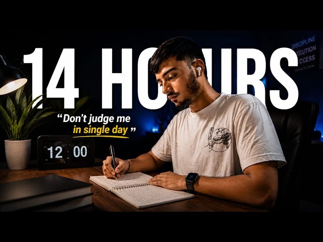 14HR LIVE STUDY WITH ME 🔥 | Target NEET 2027 | Real-Time Productivity