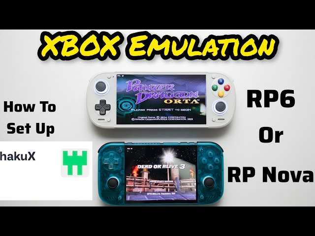 Xbox Emulation On The RP Nova And RP6 With HakuX