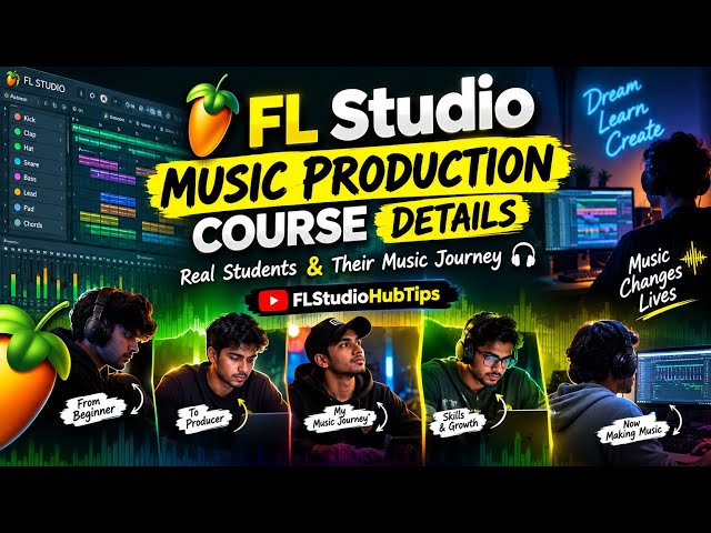 FL Studio Music Production Course Details | Real Students & Their Music Journey 🎧 #FLStudioHubTips