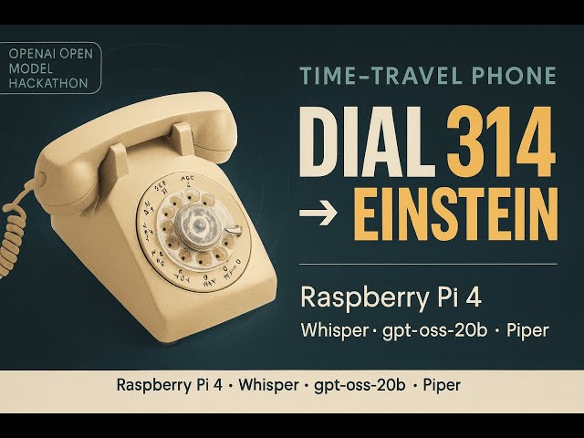 Rotary Phone x Raspberry Pi x AI - OpenAI Hackathon Build