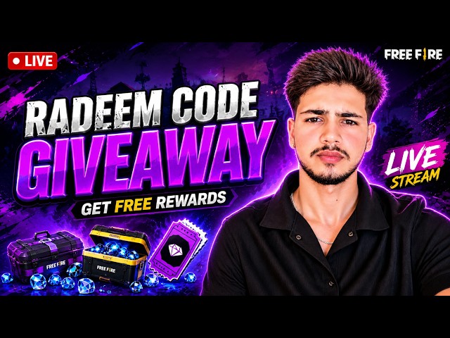 Team Code Giveaway #freefire #totalgaming #giveaway #garenafreefire #custom