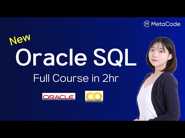 (eng) 오라클 SQL 사용하는 현직자 필수강의 1.5시간 완성ㅣ핀테크 현직 데이터분석가 (영문판 재업로드)