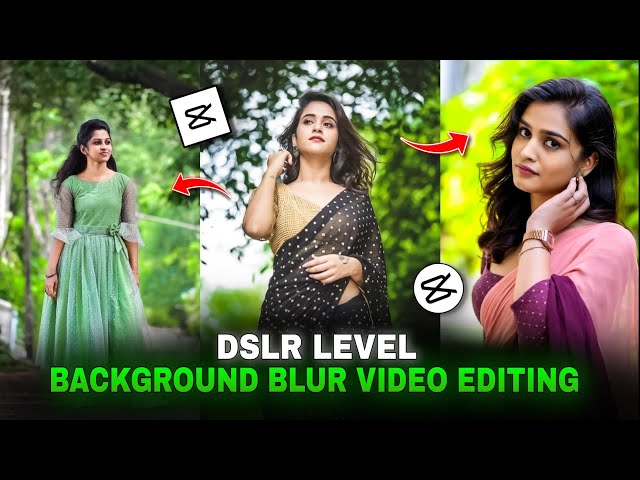 HOW TO BLUR VIDEO BACKGROUND IN CAPCUT TAMIL | Video Background Blur | Capcut video Editing Tamil