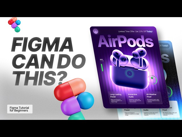 How to design social media posts in Figma tutorial