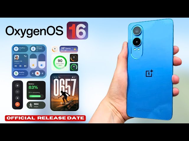 OnePlus Nord CE 4 Lite OxygenOS 16 Android 16 Official Update