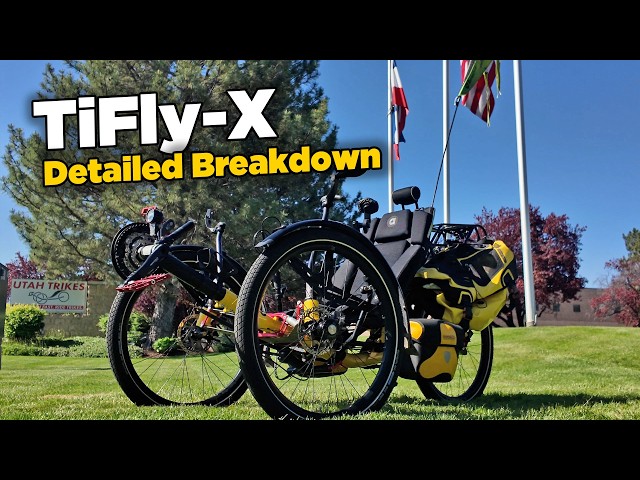 AZUB Ti-FLY X: The Ultimate Touring Trike | Full Review with Utah Trikes