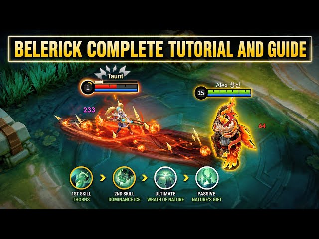 How To Use Belerick Like a Pro MLBB | Complete Tutorial & Guide