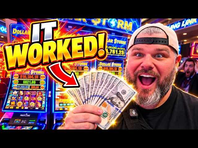 $300 Into EVERY LINK MACHINE At The World's Largest Casino! (IT WORKED!)