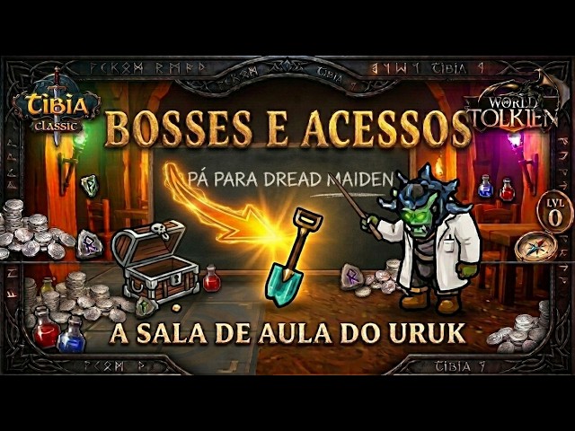 TIBIA WOT SERVER - ACCESS: SPIRIT SHOVEL