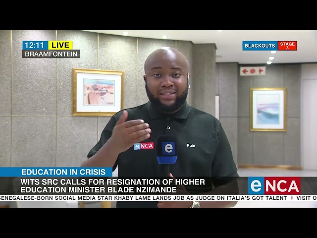 Education In Crisis | Wits SRC gives update on protests