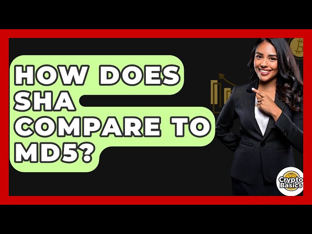 How Does SHA Compare To MD5? - CryptoBasics360.com