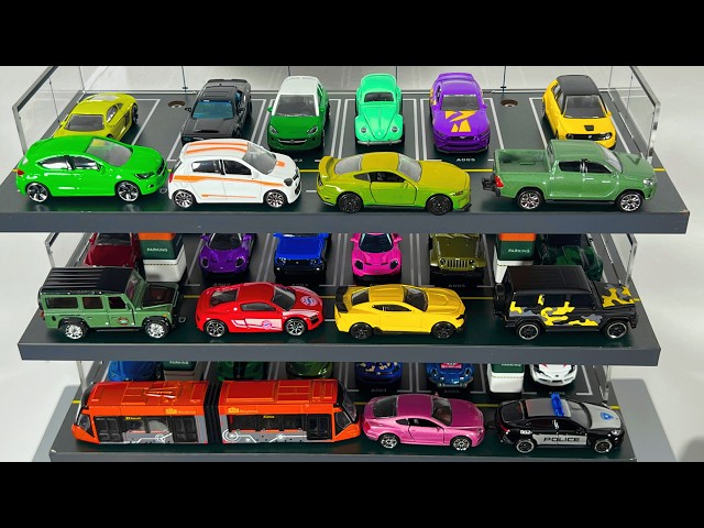 Majorette Diecast Car Collection Garage | Diecast Cars Showcase