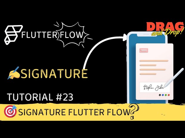 Signature Pad | Signature Pad in Flutter |Digital Signature in Flutter | FlutterTutorial #signature