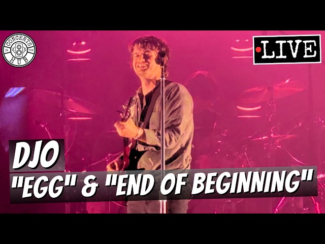 Djo "Egg" & "End of Beginning" LIVE | Thompson's Point Portland, ME | July 21, 2026
