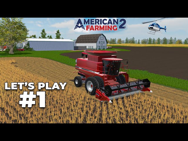 American Farming 2 Gameplay #1- Setting up the Hog Farm!