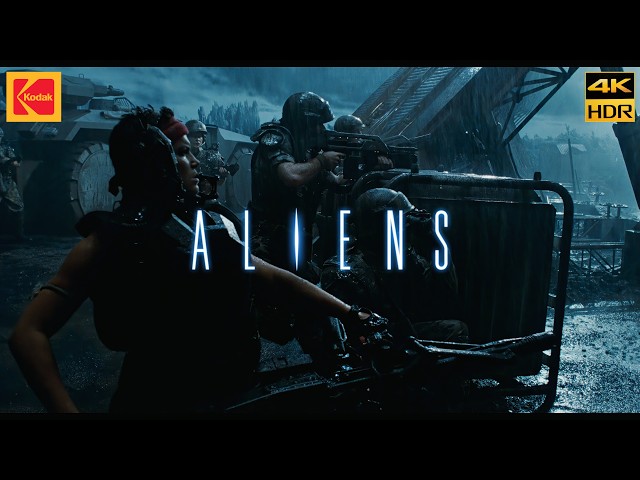 Aliens (1986) Landing Scene Movie Clip 4K HDR10 Remaster Dolby Vision Mastered