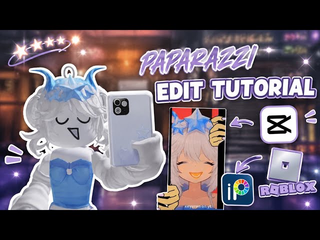 Paparazzi Roblox Trend Tutorial on Capcut | Roblox Edit Tutorial 