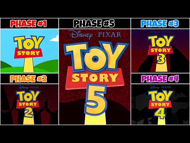 My Sprunki OC: All Toy Story Logo (from Phase 1 to Phase 5)