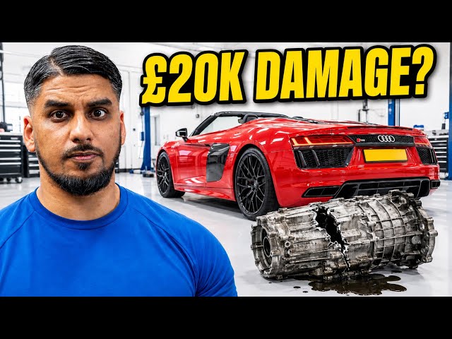 AUDI WANTED £20,000 TO REPAIR THIS R8… WE SAID NO