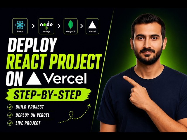 How to Deploy a React App on Vercel — Step-by-Step Tutorial (2026)