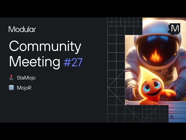 June 2026 Community Meeting: StaMojo & MojoR