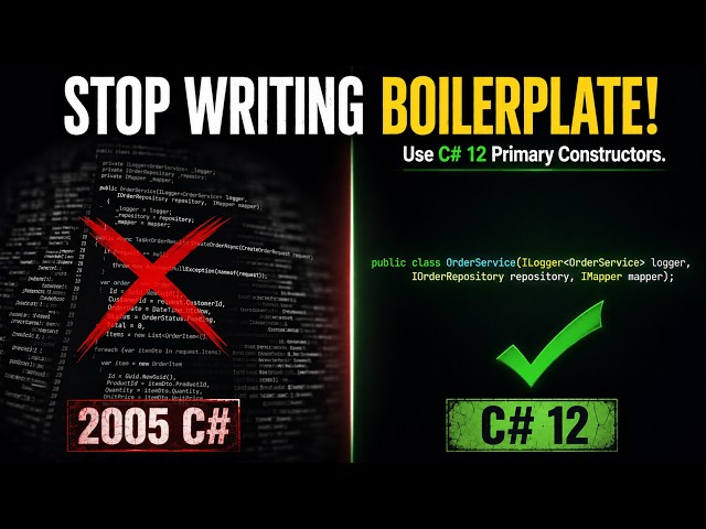 C# 12 Primary Constructors: Ditch the Boilerplate!