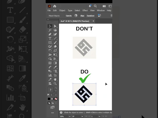 Convert a Sketch Logo to Vector  #illustrator  #graphicdesign #tutorial