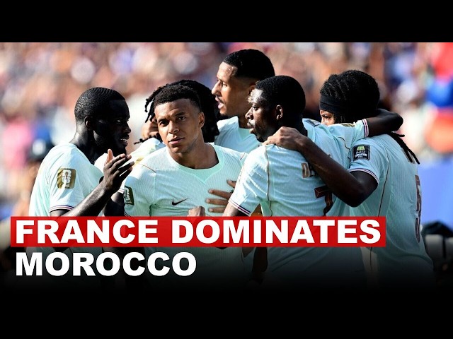 France Humiliated Morocco With A Clinical Two Goal World Cup Statement