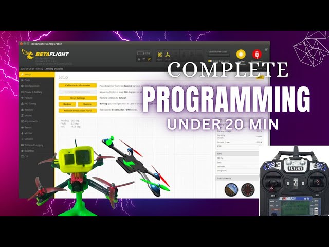 Betaflight Configurator Programming for FPV drone under 20 min ! Hindi !Aviationrcfly