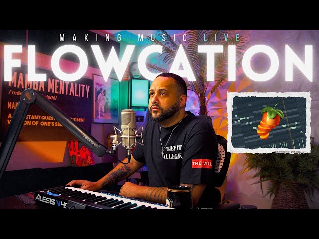 Curtiss King Making Beats From Scratch In FL Studio | Flowcation EP. 178
