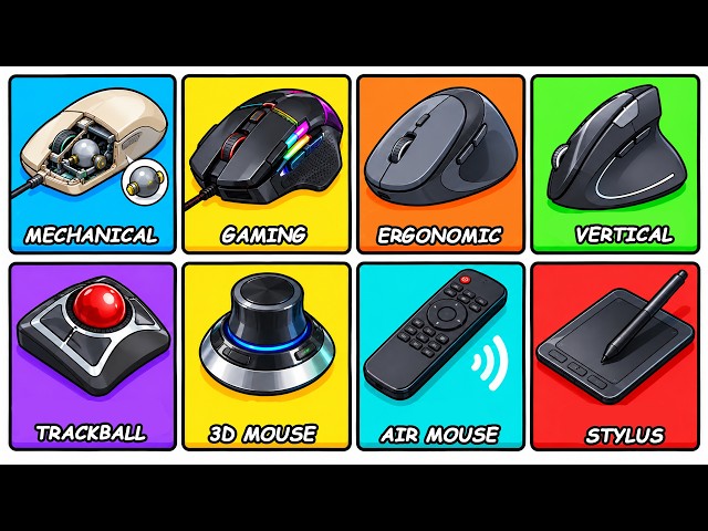 Every Type of Computer Mouse Explained in 13 Minutes!