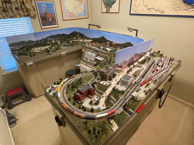 N Scale Layout Video   January 2023