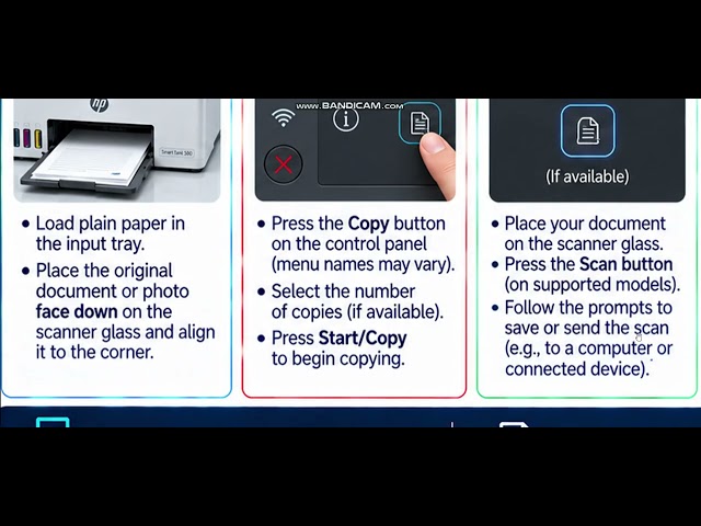 How to Copy, Scan & Print on HP Smart Tank 508 | Complete Guide