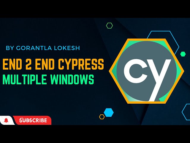 Part 12: Cypress E2E UI Automation Testing | Handling Child Windows | Child Tabs | Multiple Windows