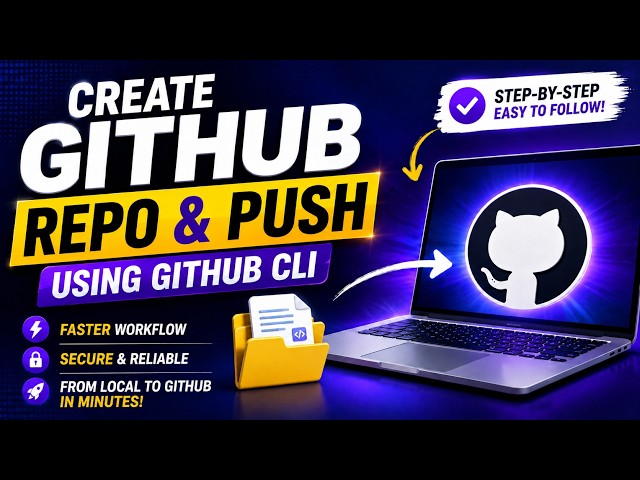 How to Create a GitHub Repository & Push Code Using GitHub CLI