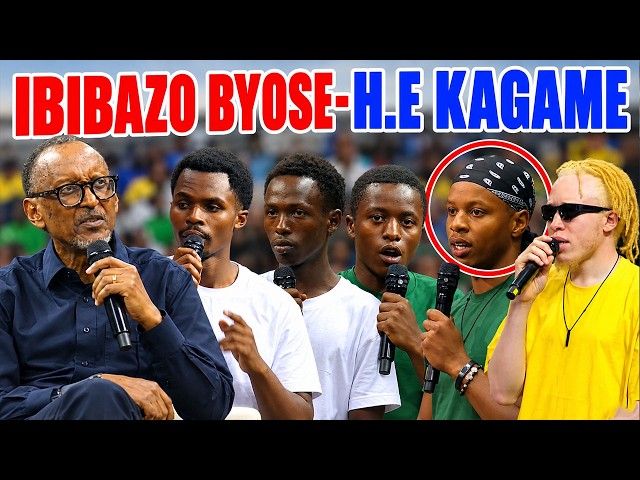 VIDEO🚨IBIBAZO BYOSE URUBYIRUKO RWABAJIJE H.E KAGAME MURI BAKE ARENA Youth #MeetThePresident 2026