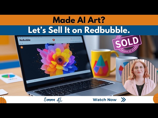 Redbubble Tutorial: Upload and Sell AI-Generated Designs