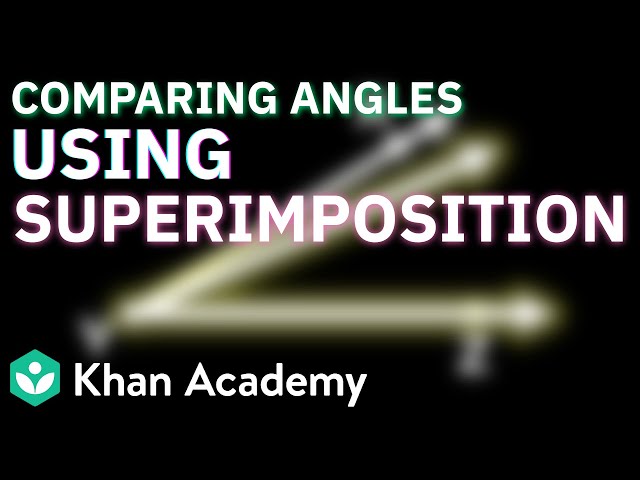 Comparing Angles by Superimposition | Lines and Angles | NCERT Class 6 | Mathematics | Khan Academy