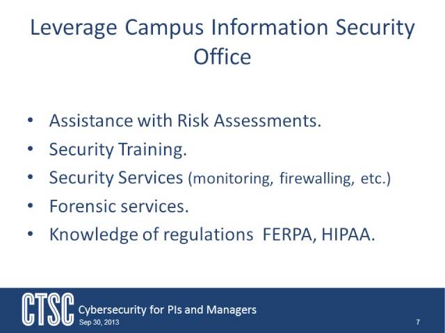 Cybersecurity program intro