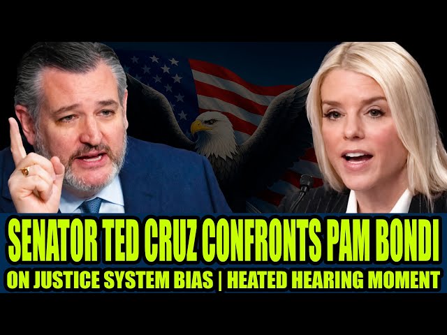 Senator Ted Cruz CONFRONTS Pam Bondi On Justice System Bias | Heated Hearing Moment